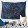 Zodiac Constellations Space  Tapestry Decoration Art Aesthetic Tapestries for Living Room Bedroom Home Wall Cloth Wall Hanging