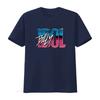 Billy Idol Name Gradient Music T Shirt for Fashion Streetwear Vintage Washed Breathable Graphic Designer Clothes Unisex