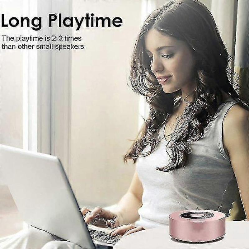Rose gold Bluetooth speaker Mini Speake1pcsrose gold