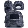 Men's Camouflage Tactical Baseball Cap With 3 Velcro Patches Military Camouflage Hat Cap For Outdoor Jugle Fishing Hiking Caps