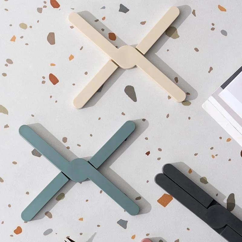 Faltbare Esstischmatte, rutschfeste Topf-/Pfannen-Tischset, hitzebeständige Unterlage, Tellerhalter, Untersetzer, Küchenwerkzeug, Tischmatte