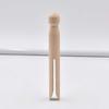 Wood Clothes Pegs Washing Line Laundry Clip Food Clips Craft Garment Pin Multi-functional Accessory for Room Kitchen