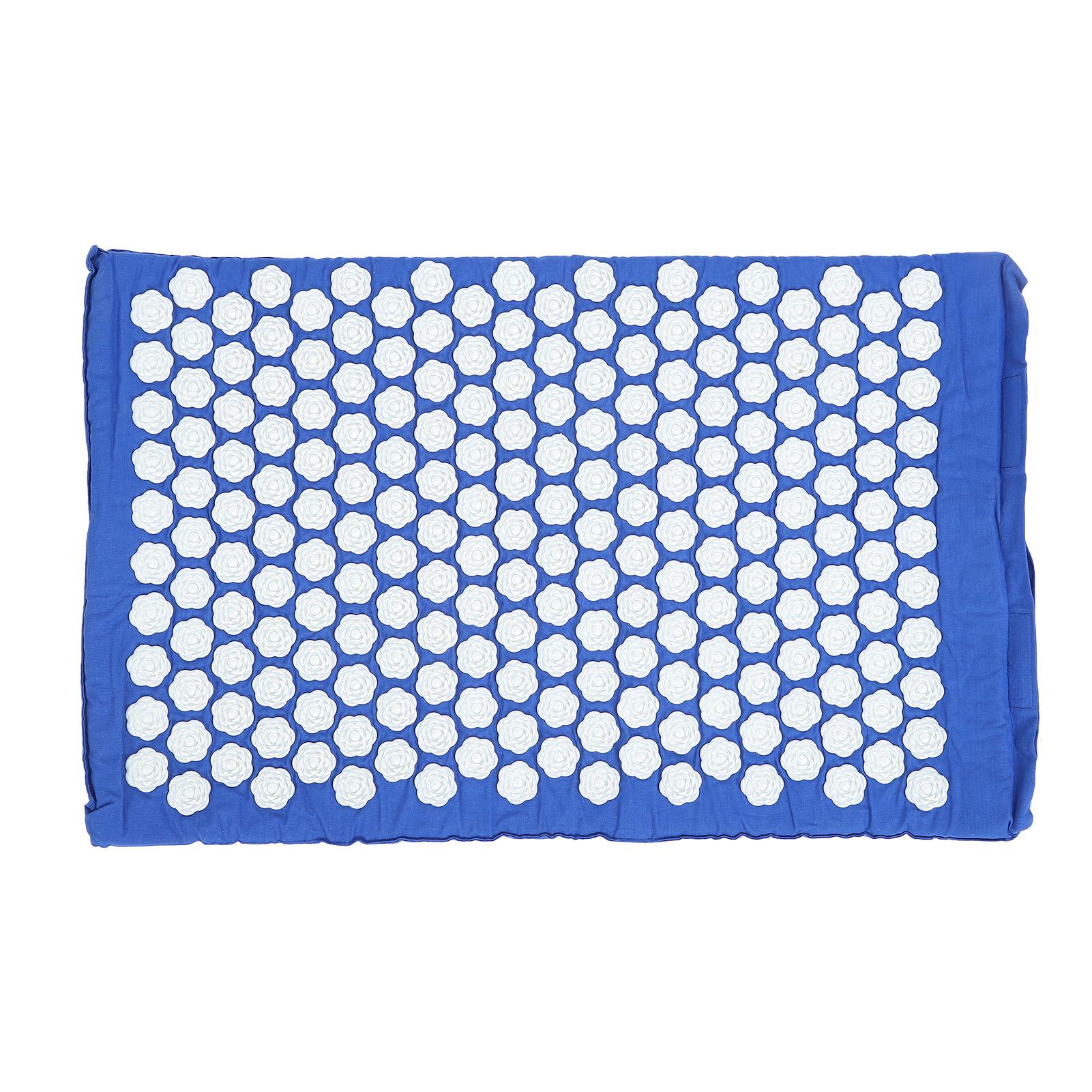 Acupressure Pad Massage Relax Muscle Reduce Neck Back Shoulder Head Pain Stress Relief Acupressure Mat