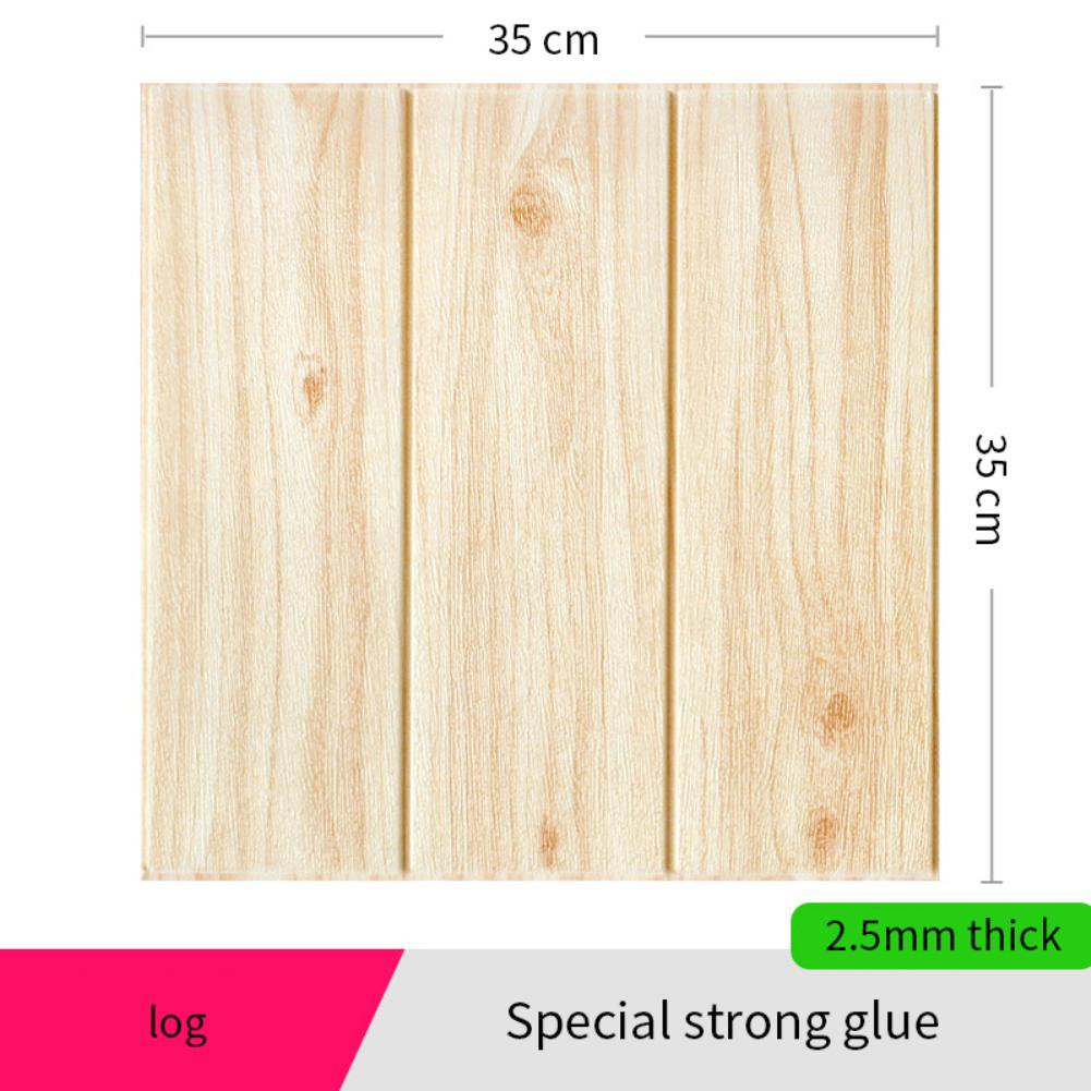 DIY 3D Wallpaper Walldecor Self Adhensive Waterproof 3D Brick Wall Stickers