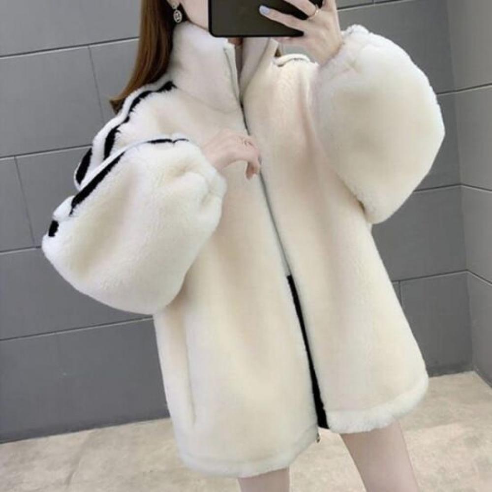 Navava Cozy Line Fleece Long Sleeve Zip Up Nc295