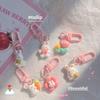 Resin Bunny Carrots Keychain Bunny Carrots Rabbit Tulip Keyring  Lucky Friendship Gift