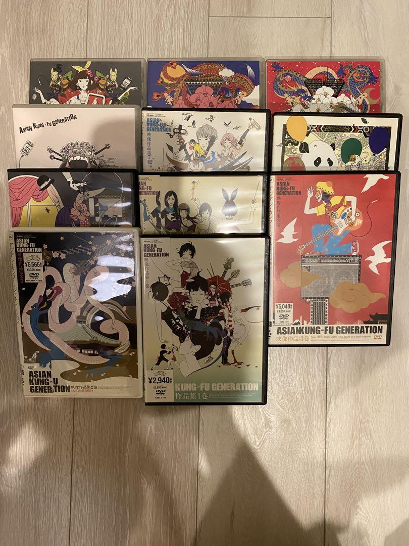 

[USED] ASIAN KUNG-FU GENERATION Video Collection Volumes 1-11 DVD Set