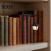 Unique Book Lover Gift Ghost Bookshelf Light, Decorative Retro Lantern for Library Decor, Warm LED Light Reading Lamp Lovers, Gothic Fantasy