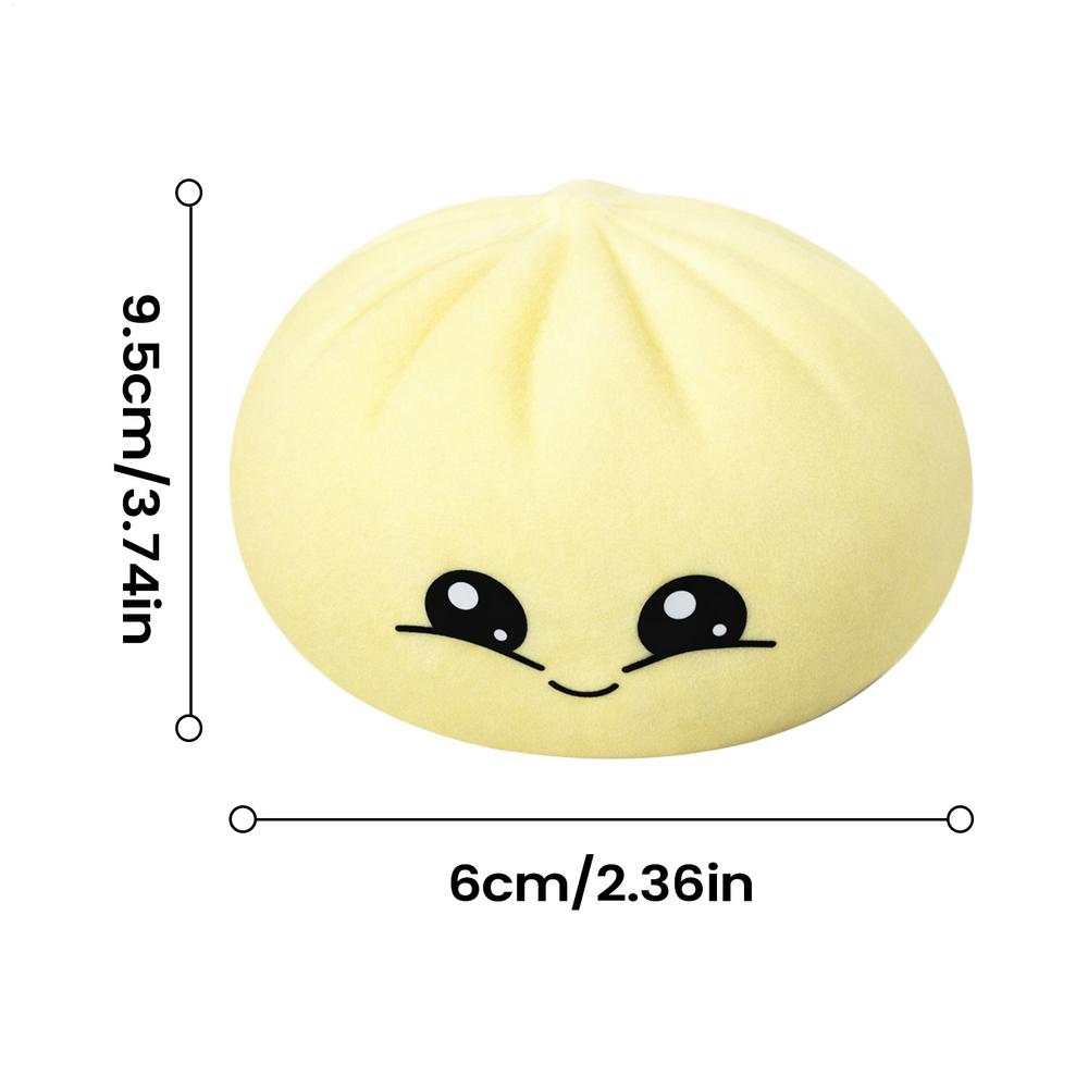 Squishy Dumpling Stress Ball Soft Fidget Sensory Toy for ADHD Autism Slow Rebound Squeeze Toy for Adults Kids Christmas Gift