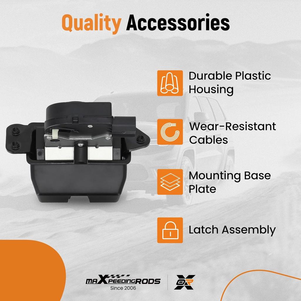 maXpeedingrods Rear Tailgate Trunk Latch Lock Actuator Compatible with Hyundai Santa Fe 2013-2018, Santa Fe Sport 2015-2018, Santa Fe XL 2013-2019 &