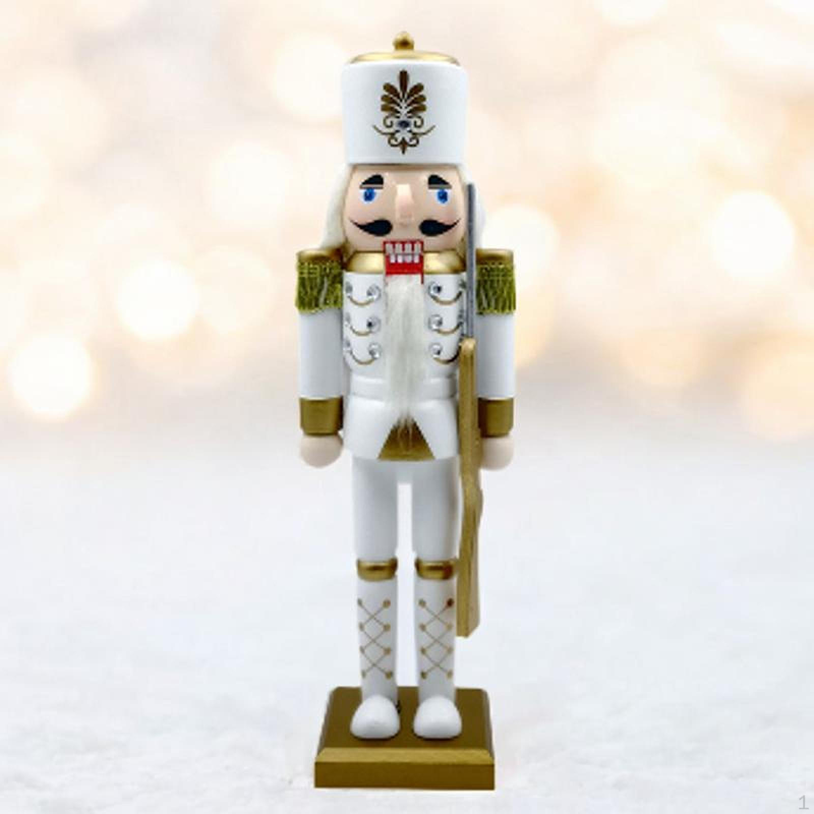 

Фигурка Щелкунчика, рождественское украшение, центральная часть стола, коллекционная статуэтка, орнамент Style B