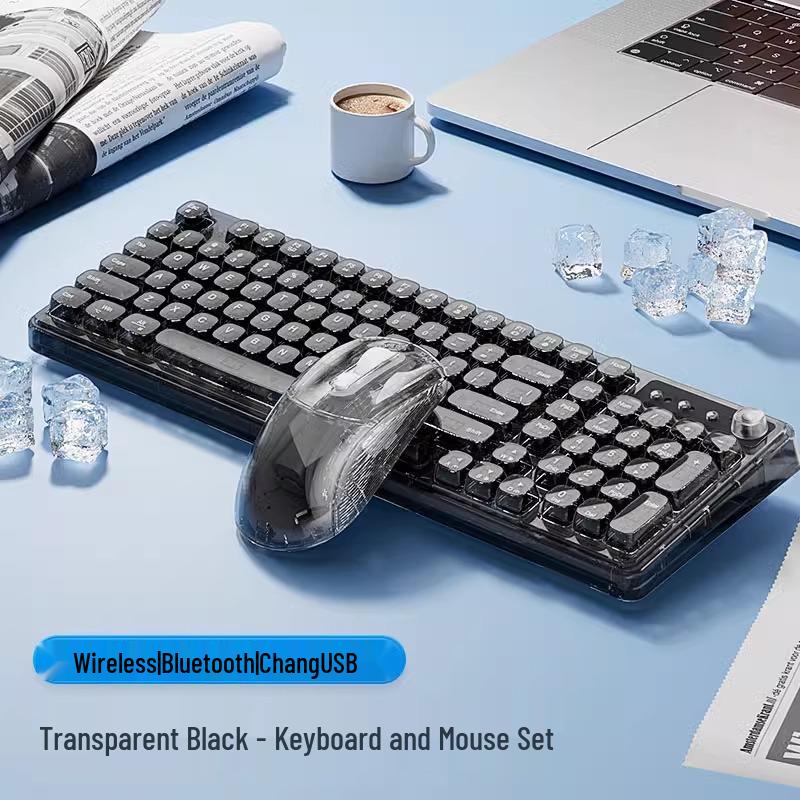 Dreamer Z99 Crystal Wireless Bluetooth Keyboard & Mouse Set