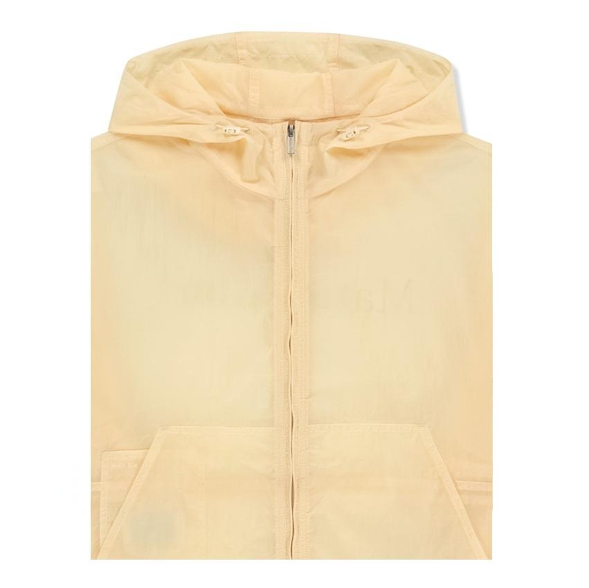 [Matin Kim] BACK LOGO HOODY WINDBREAKER - 3 Colors (Cream / Dark Brown / Blue)