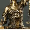 Retro Style European Greek Fairness Justice Goddess Statue Fair Angels Resin Bookends Sculpture Ornaments Study Room Decoration