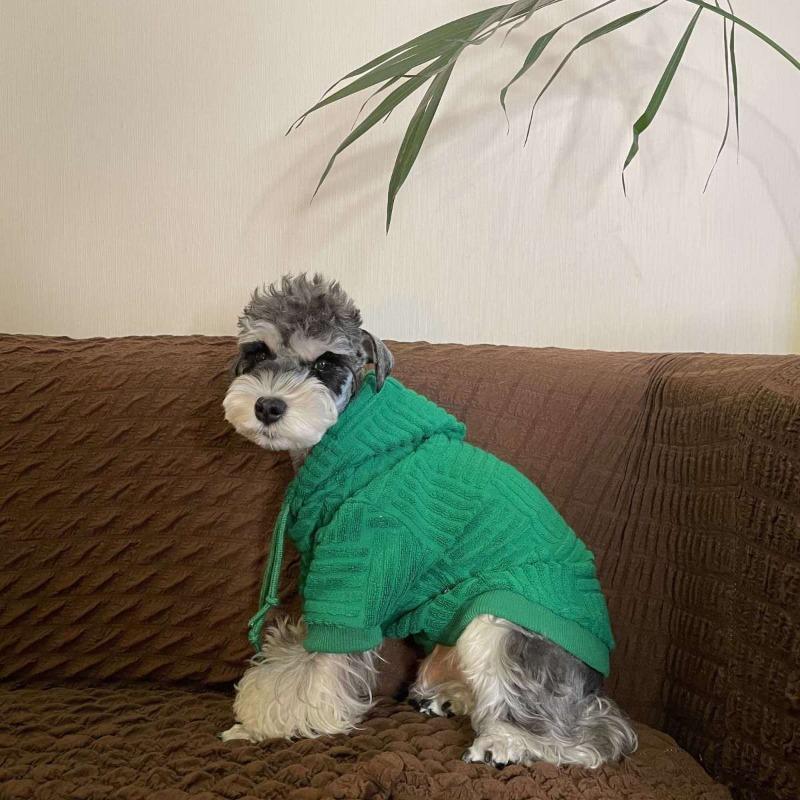 Fashion Hoodie Dogs Clothing Pet Cotton Sweatshirt Dog Clothes Costume French Bulldog Warm Winter Puppy Designer Dog Clothes