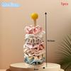 Organizzatore Scrunchies per Capelli in Legno Espositore per Elastici per Capelli Porta Braccialetti per Fasce per Capelli Scaffale Organizer per Accessori per Capelli