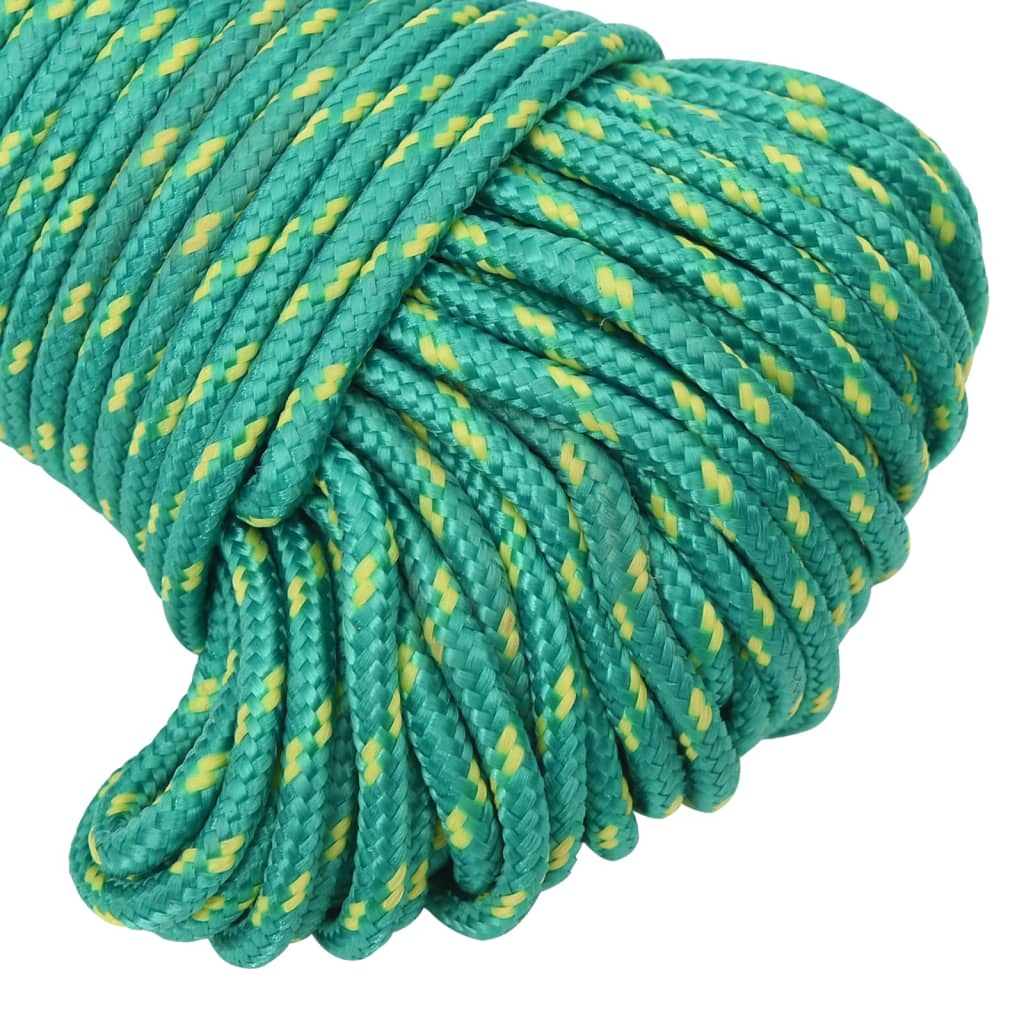 Boat Rope Green 3 Mm 25 M Polypropylene