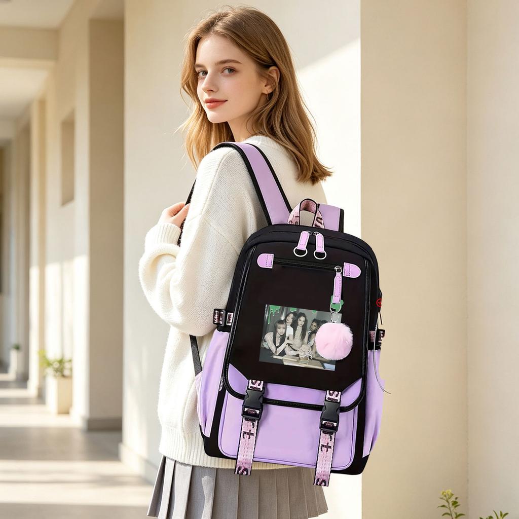 Rucksack für und Schüler Große Kapazität Lässige Schultasche