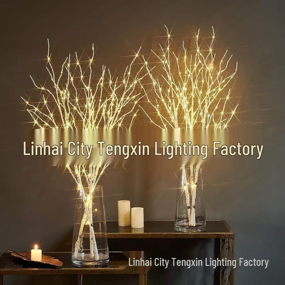 Colorful LED Tree Branch Vine Lights for Room Decoration