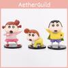 Crayon Shin-chan Action Figure Pvc Model Dynamic Ultra Hero Collectible Toy