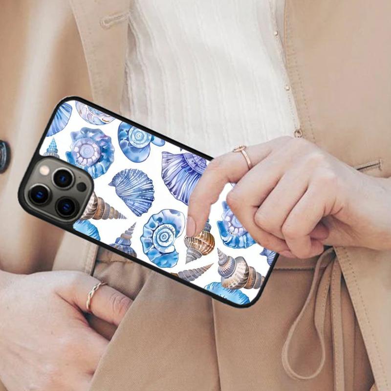 Sea Shells Magnetic Phone Case For APPLE iPhone 17 Air 16 14 13 12 Pro Max 15 Plus Wireless Charge With MagSafe Cover