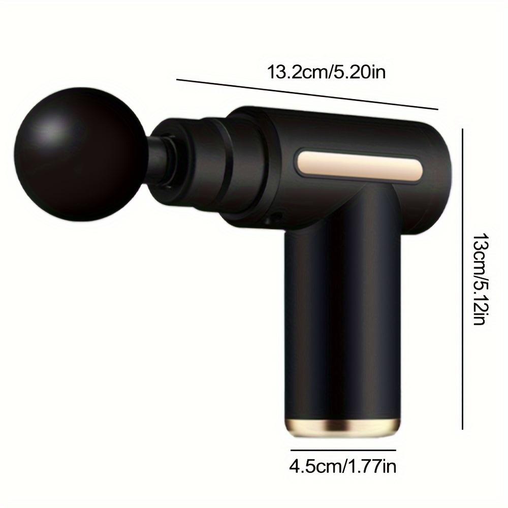 Mini fascia gun, massage gun, portable meridian massager, electric health care device to relieve muscle tension and reduce work fatigue.