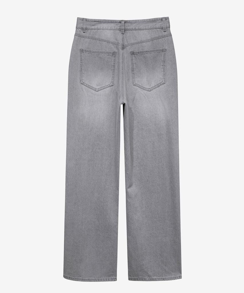 MINDBRIDGE Extra Wide Gray Sand Washed Denim Pants