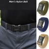 Zinc Zinc Alloy Buckle Canvas Belt Adjustable Jeans Waistband Casual Waist Belts  Belt Accessories