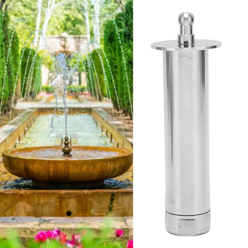 G3/4 Female Thread Fountain Nozzle Head Stainless Steel Water Fountain Spray Head  Garden Pond