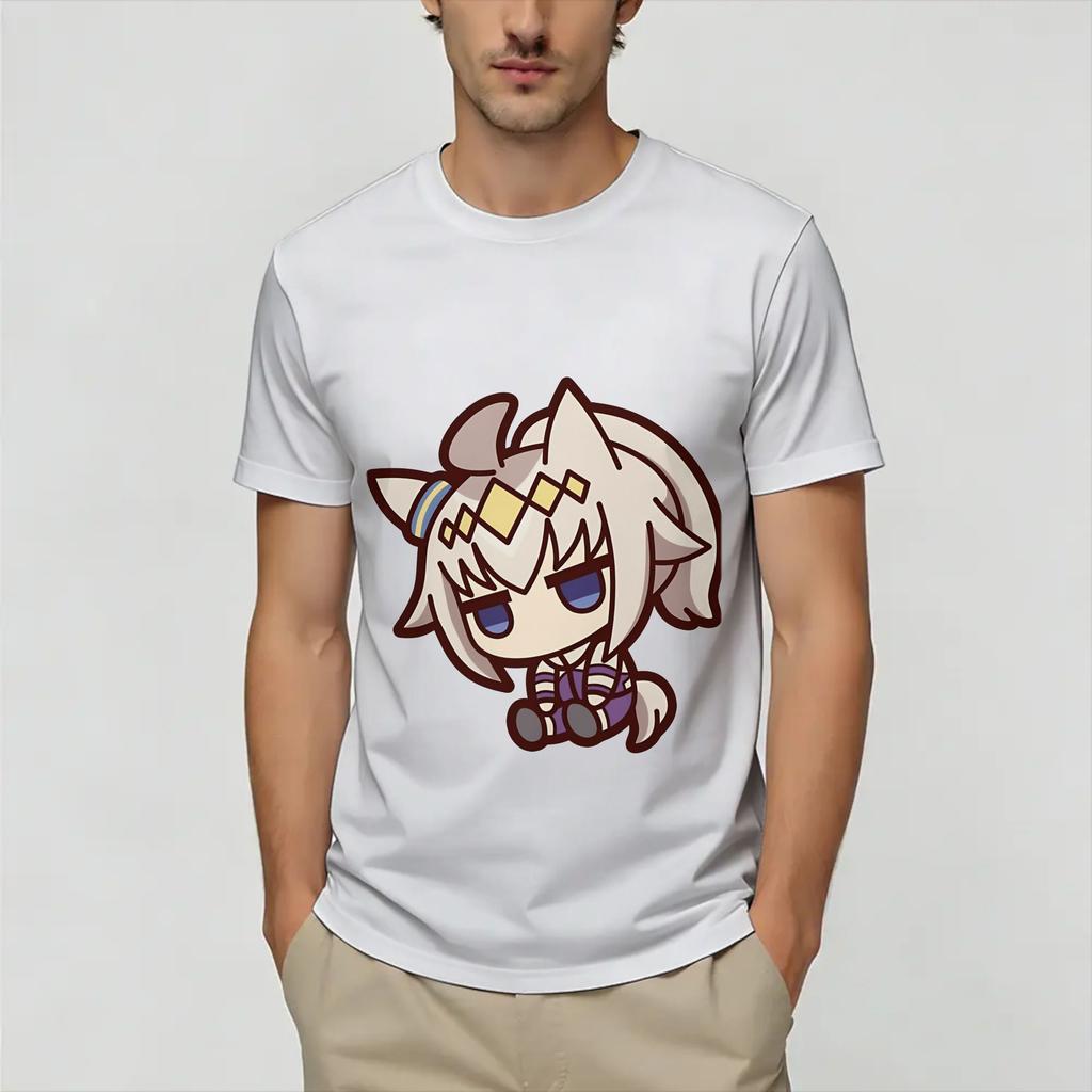 Uma Musume Oguri Cap 100 Cotton TShirt For Unisex Summer Y2K Fun T Shirts Fashion Tees Plus Size Dropshipping Clothes