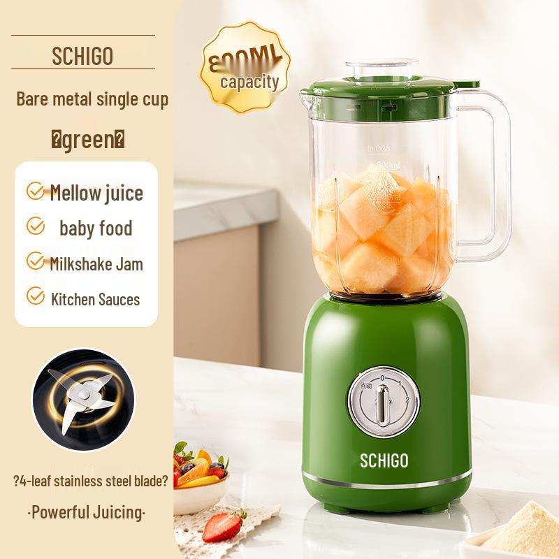 

Многофункциональная мини-электрическая соковыжималка и блендер для детского питания – Портативный и автоматический 800ml Large Capacity [For Two People]