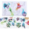Starfish Silicone Mold Pendant Resin Epoxy Molds for Casting Resin Keychain Mold