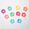 Key Distinguish Key Cap Cover Flower Shape Multi-color Key Sleeve Silicone Key Sleeve  Key
