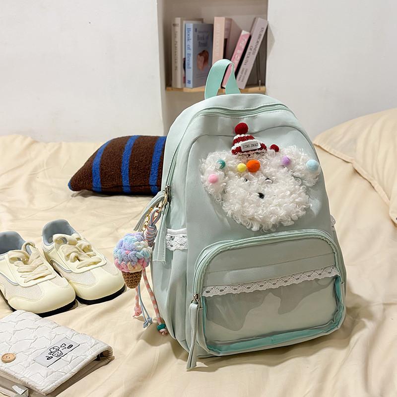 Cartoon Cute Dog School Backpack For Girls And Boys With Large Capacity For Daily Use