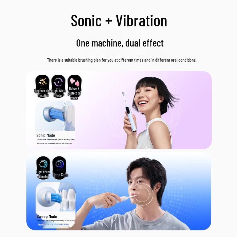 Shuke G5-Pro Sonic Electric Toothbrush CN Plug (adapter Included)