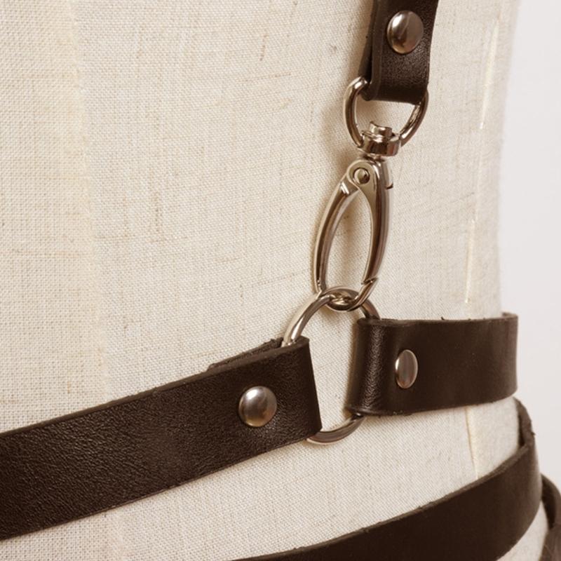 Renaissances Vikinges Costume Accessories,Medieval Pirate Bag Waist Harness Belt Halloween Renaissances Cosplay Costume