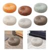 Small Round Floor Cushion Pad Soft PU Chair Pillow for Home Decor Living Room Indoor Outdoor Use