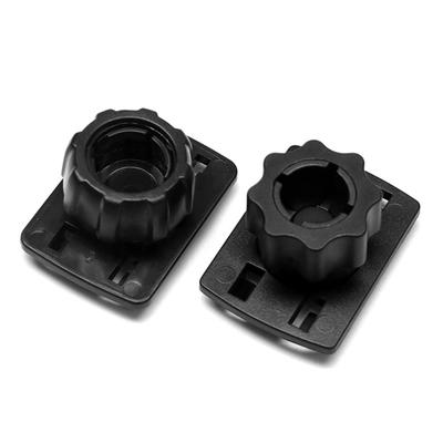 Adattatore Rotondo da 17mm Rotondo Morto a 4 Fibbie Adatto per la Maggior Parte dei Supporti per Telefono e Tablet per Auto Installazione Facile