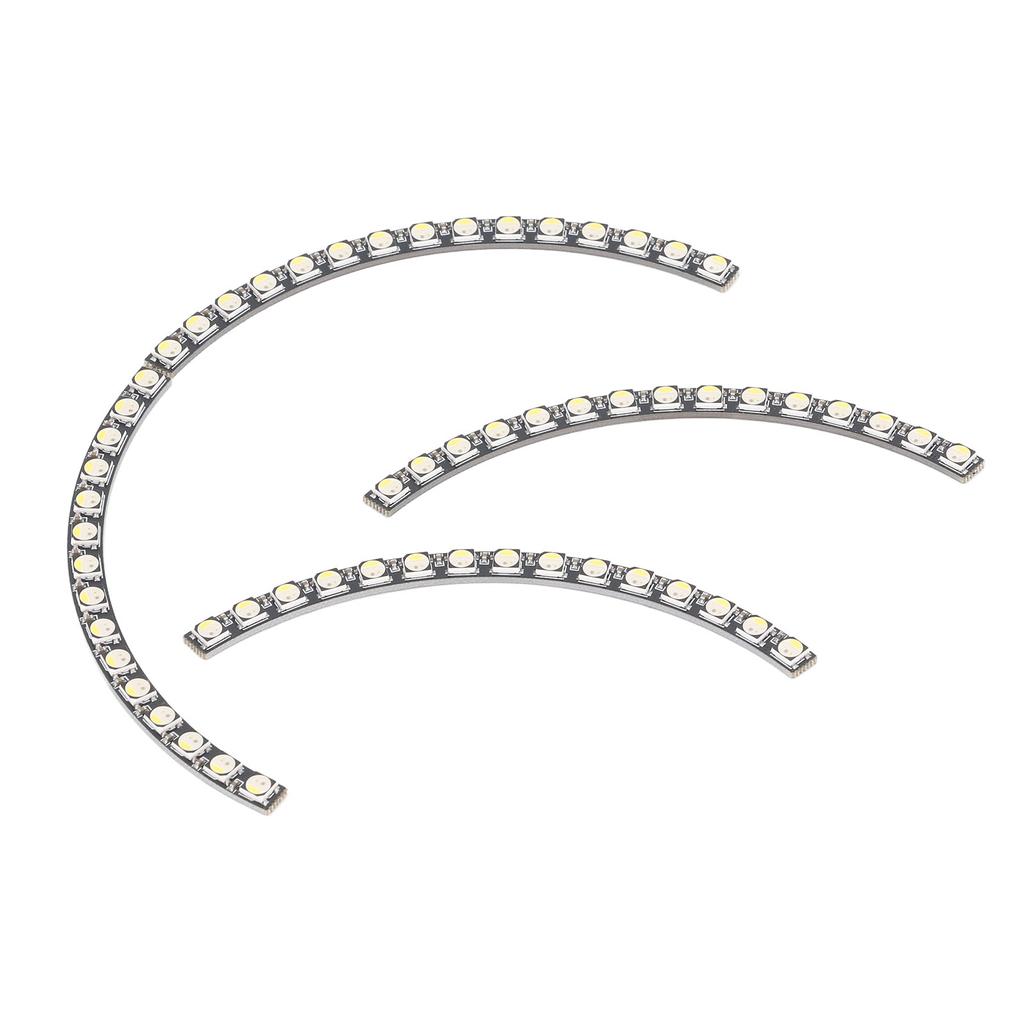 60 bites LED gyűrűfény teljes színű egyenként címezhető SK6812 chippel RGB lámpamodul meghajtókkal