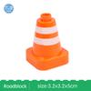 Big Size Block Bricks Train Tracks  Traffic Stop Lights Straight Duploes Black Accessories Diy Hot Toys For Children Baby Gift