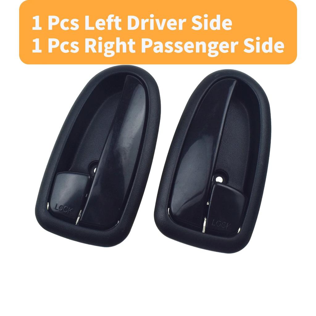 1/2/4 Pcs Black Interior Door Handle Left or Right For Hyundai Matrix Lavita 2001 2002 2003 2004 2005 2006 2007 2008 2009 2010