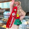 Cute Christmas Snowman Keychain & Bag Charm