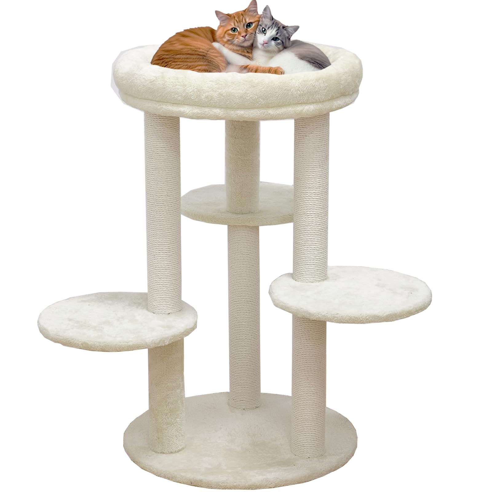 

Моэракуэн Когтеточка для Больших Больших Мягких Огромная Популярная для Многократного Царапанья Игры Кошачьи Упражнения Круглая Кошки, Гамак, Кровать, Основание, Кошки, бежевый