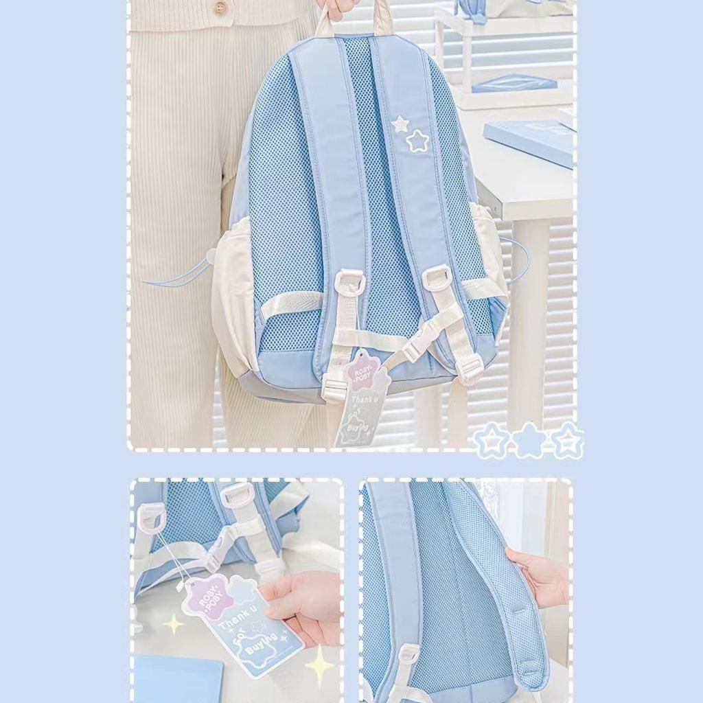 Fashion Preppy Bag Simple Backpack School Backpack Laptop Bag Casual Daypack Work Commuter Bag Travel Bag Gifts