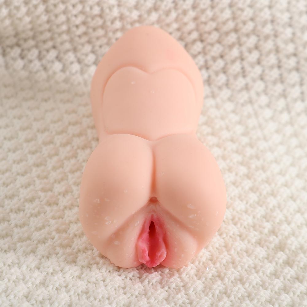 2 In 1 Male Masturbator Adult Sex Toys, 3D Textured with Sexy Realistic Vagina Tight Anus, Mens Stroker Sex Doll for Man Masturbation 530g
