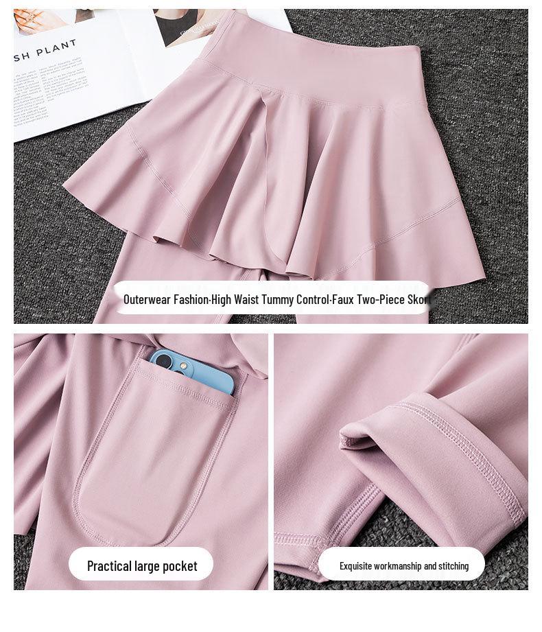 Dámská sportovní sada na badminton a jógu pro podzim/zimu 2024: Špičkové sako, sukně, kalhoty, fitness oblečení