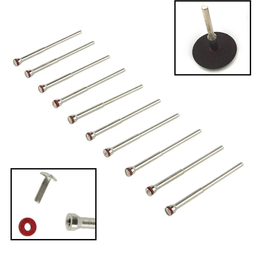 10pcs Polishing Shank Mandrel Burs Rotary Tool Parts Replacement For Polisher Machine Tool Accessories