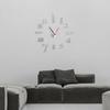Frameless DIY Wall Clock Wall Clock For Room Decor Creative Fashion Digital 3D Acrylic Wall Clock Decor Sticker DIY Clock Kit