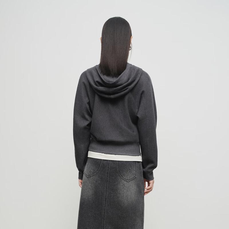 Broadcast Women's Relaxed Half-Zip Hooded Sweatshirt