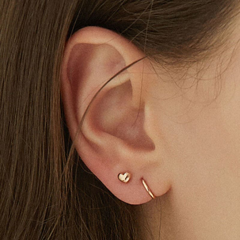 J.ESTINA J.Fenella 14K Single Piercing (JJJTE02BF071R4P00)